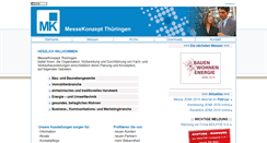 Desktop Screenshot of messekonzept-thueringen.de